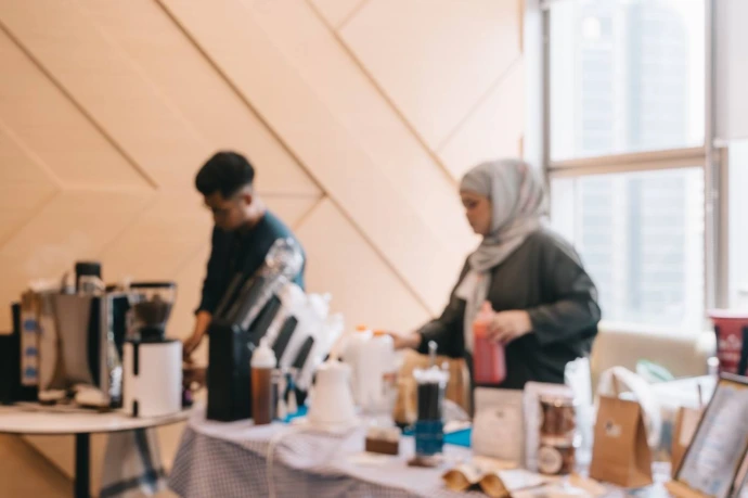Coffee & Matcha Live Station
